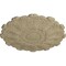 Ekena Millwork Durham Ceiling Medallion (Fits Canopies up to 4 1/4"), Hand-Painted Gobi Desert, 31"OD x 1 1/2"P CM31DUGDF - alternate 2
